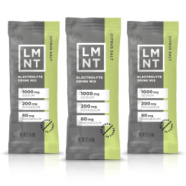 LMNT Zero Sugar Electrolyte Mix (Raw Unflavored) - 1 Packet