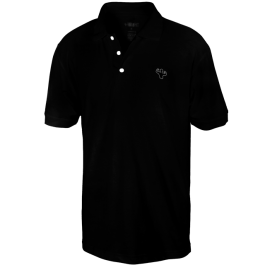 MFN Mens Polo Shirt - Black