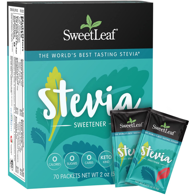 Pure Stevia ZERO-Calorie Sweetener - 35 Packets