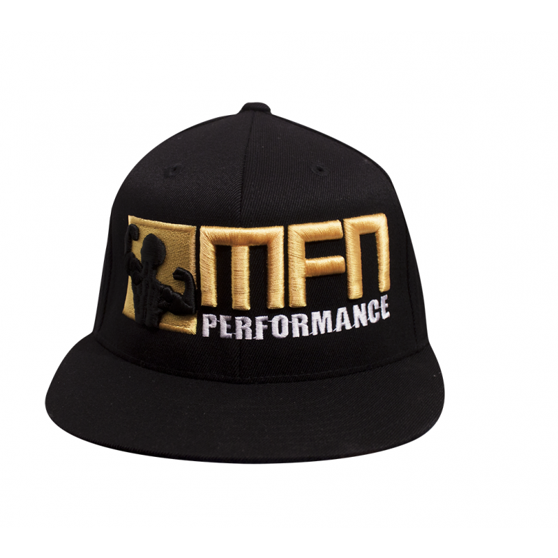 MFN FlexFit Hat (Gold & Black) Large to XL