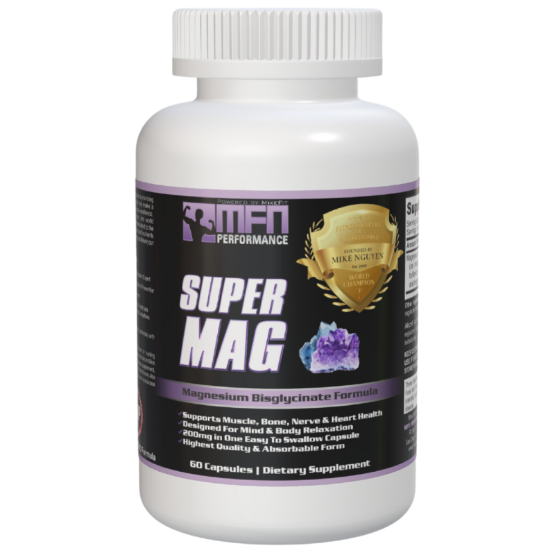 MFN SUPER MAG (Magnesium Biglycinate/200mg) - 60 Servings 