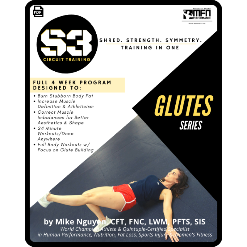 S3 CIRCUIT TRAINING PLAN - GLUTES (HOME-FRIENDLY)
