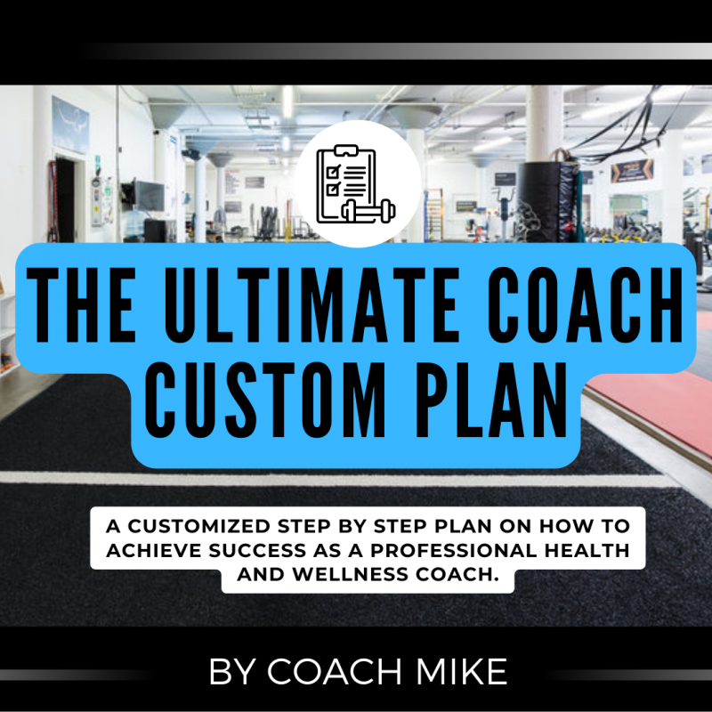 "Ultimate Coach" Custom Mentorship Plan 