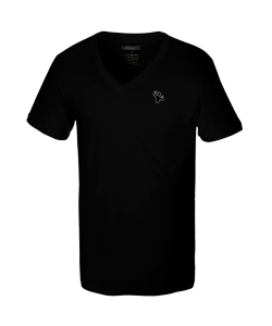 MFN Men's Classic V-Neck Shirt - Black