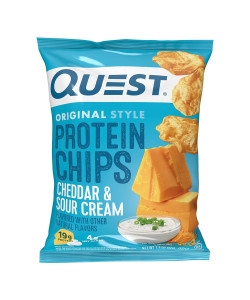 QUEST Protein Chips (Chedder & Sour Cream) - 1 Bag