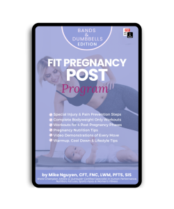 FIT PREGNANCY PROGRAM / POST (BANDS & DUMBBELLS) 