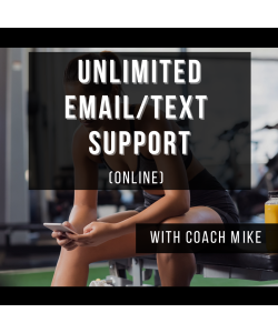 1-Month Unlimited Text & Email Support 