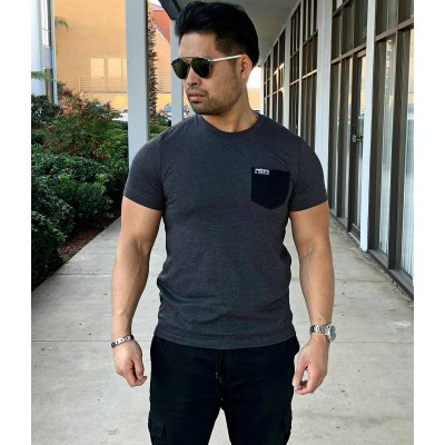 MFN Men's Pocket Shirt - Grey/Black 