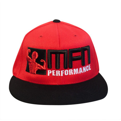 MFN FlexFit Hat (Red & Black)