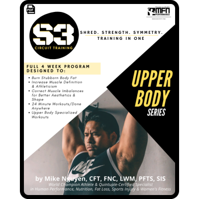 S3 TRAINING PROGRAM - UPPER BODY (HOME)  