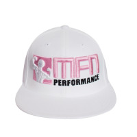 MFN FlexFit Hat (Pink & White) - Small to Medium