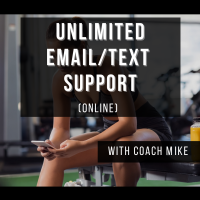 1-Month Unlimited Text & Email Support 